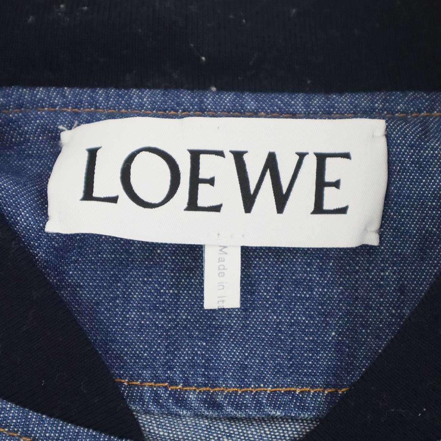 LOEWE（ロエベ） 24SS ドロップショルダークロップドデニムボンバー