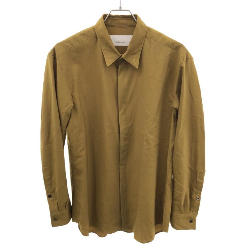 OVERCOAT オーバーコート 23SS DROPPED SHOULDER TOP WITH SHIRT OVERCOAT オーバーコート 23SS DROPPED SHOULDER TOP WITH SHIRT
