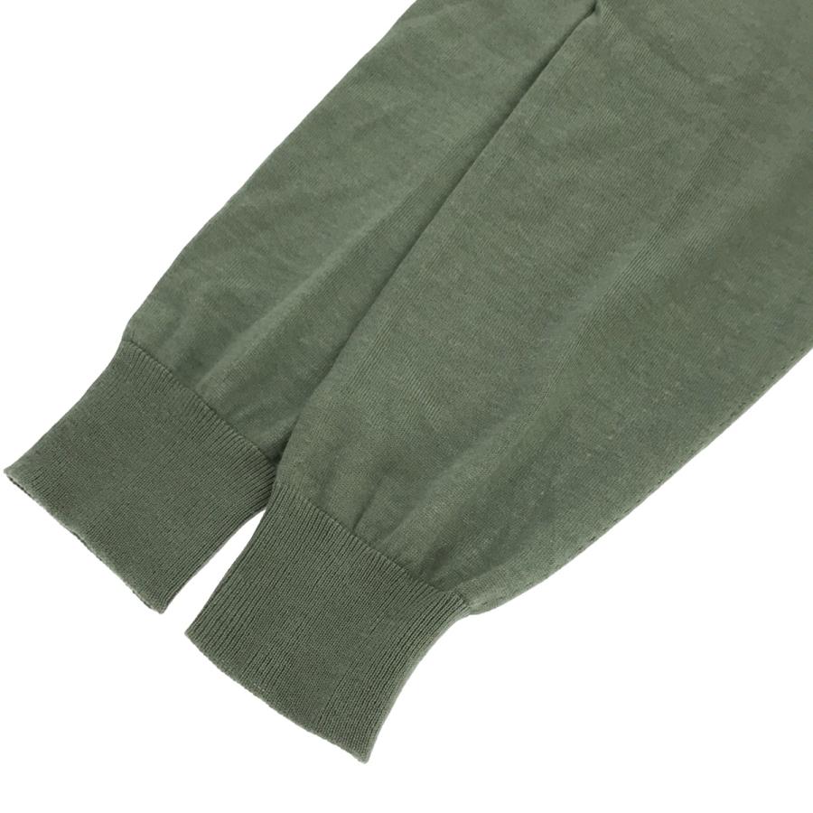 JIL SANDER - JIL SANDER ジルサンダー 22AW カシミヤシルクウールプルオーバーニットセーター J01GP0003 J14501 グリーン 34 imgrc0099475131.jpg