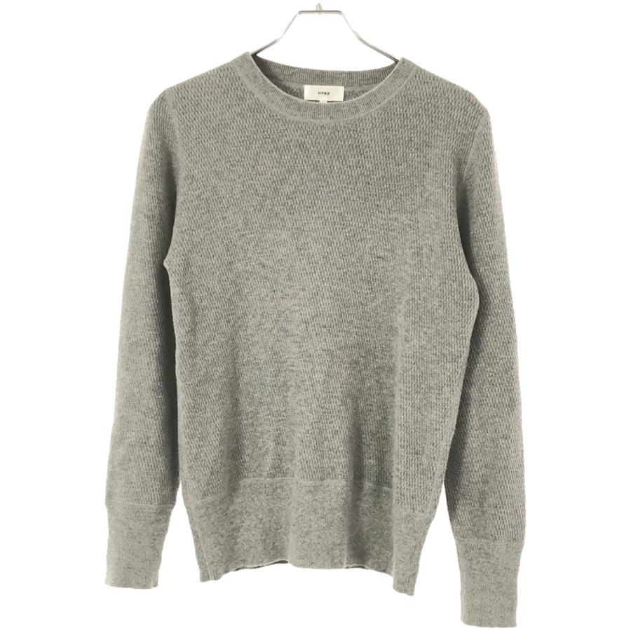 HYKE ハイク 15AW ワッフルサーマルニットセーター 152-11044 HYKE ハイク 15AW ワッフルサーマルニットセーター 152-11044