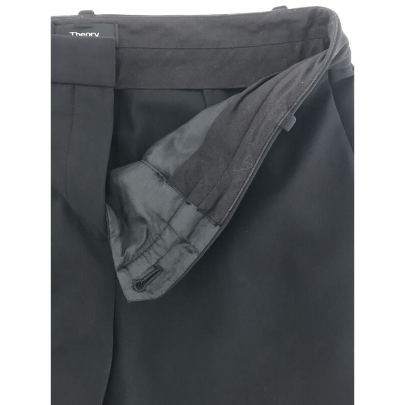 theory セオリー SETTLE ナイロンストレッチスリムクロップドパンツ 