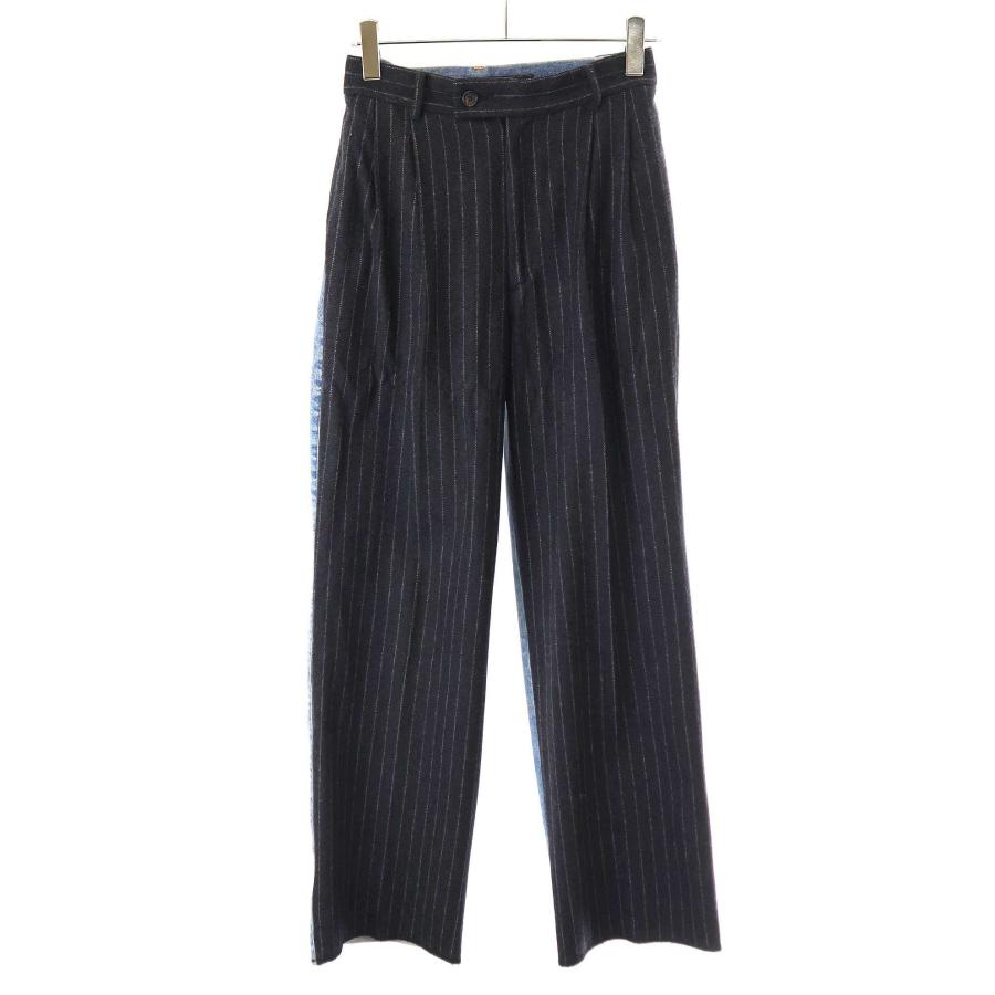 INSCRIRE アンスクリア 21AW Combined two pants ウールドッキング