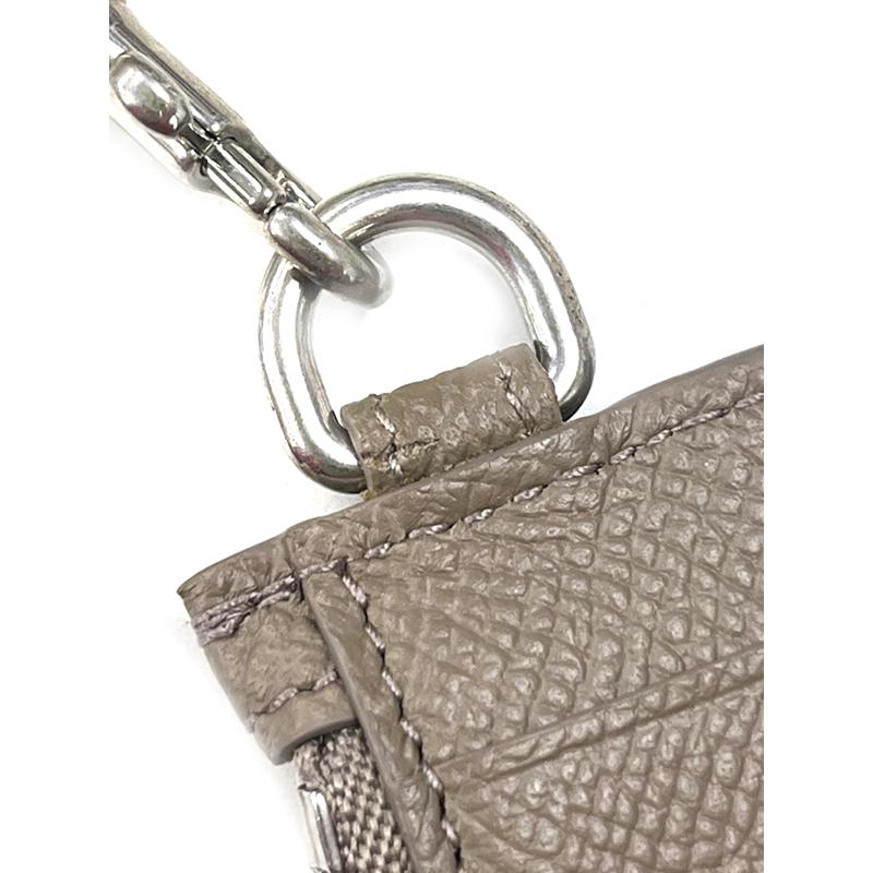 BALENCIAGA（バレンシアガ） ストラップ ロゴ レザーカードケース