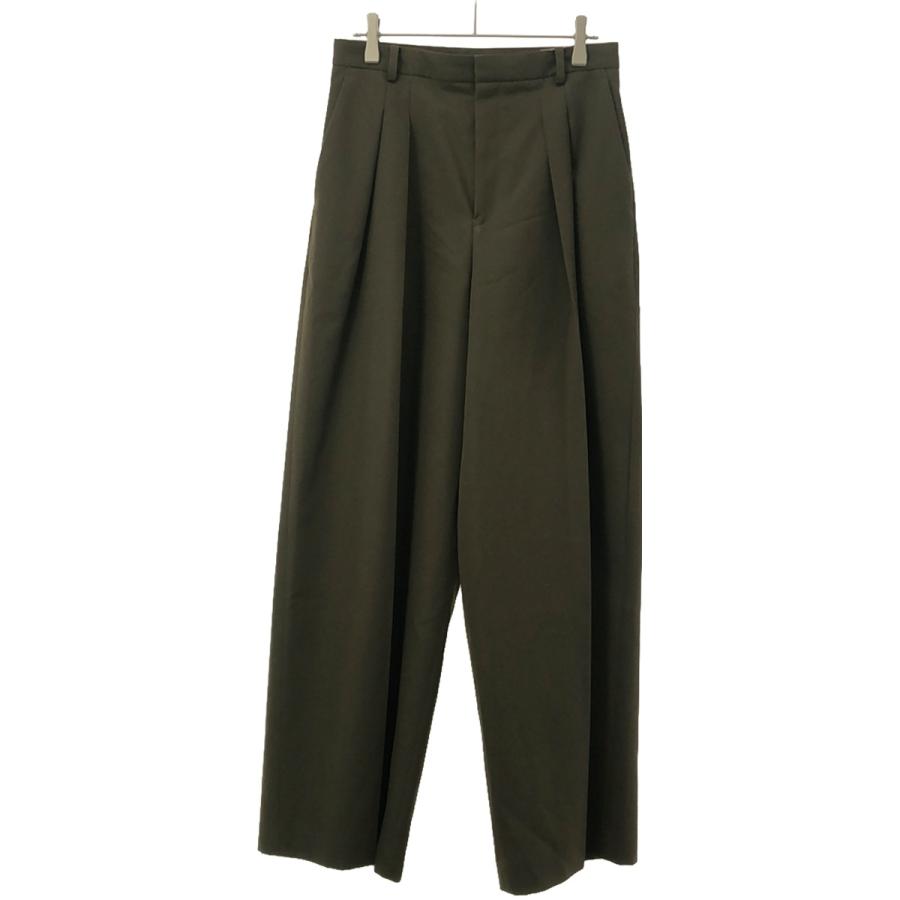 ATON エイトン WOOL GABARDINE WIDE PANTS ウールギャバジン ATON エイトン WOOL GABARDINE WIDE PANTS ウールギャバジン