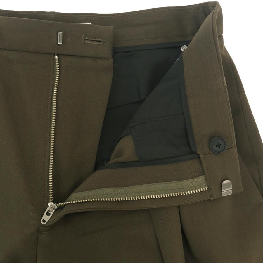 ATON エイトン WOOL GABARDINE WIDE PANTS ウールギャバジン ATON エイトン WOOL GABARDINE WIDE PANTS ウールギャバジン