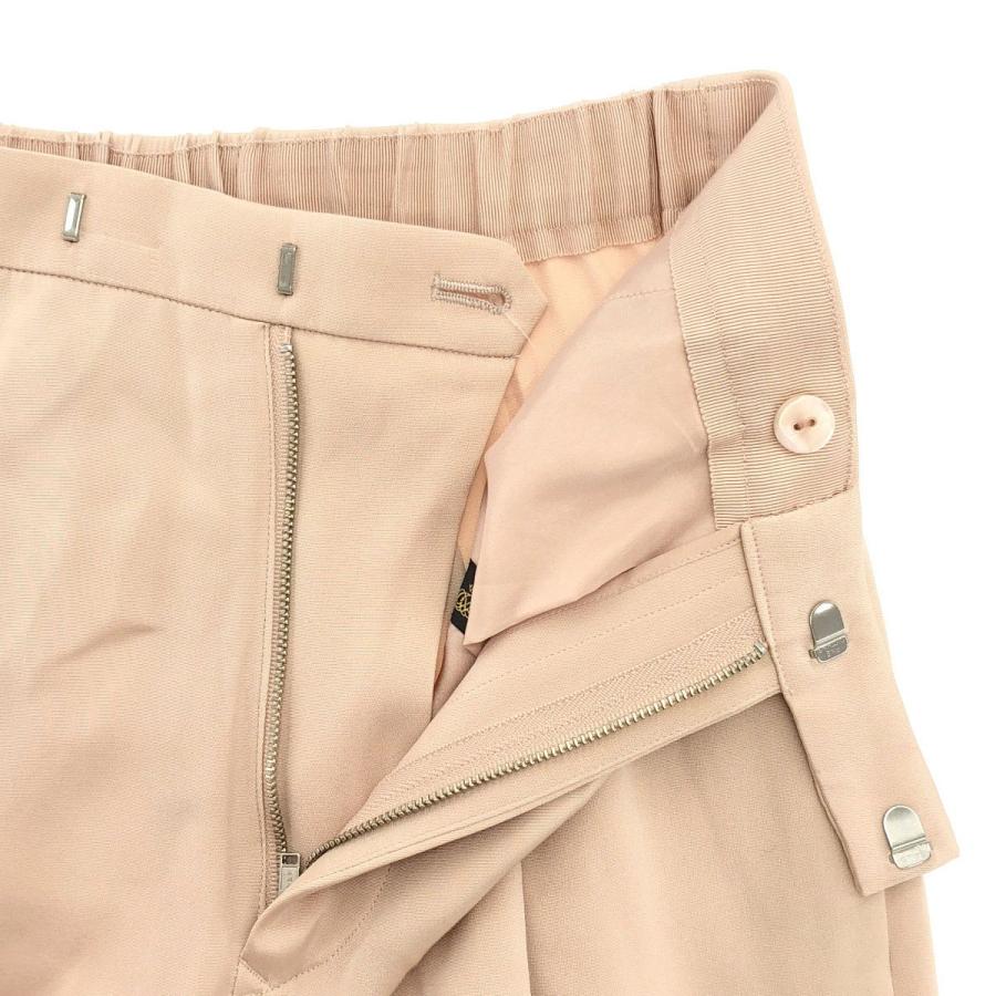 DRAWER（ドゥロワー） シルクバックゴムシャーリングパンツ 6514-299