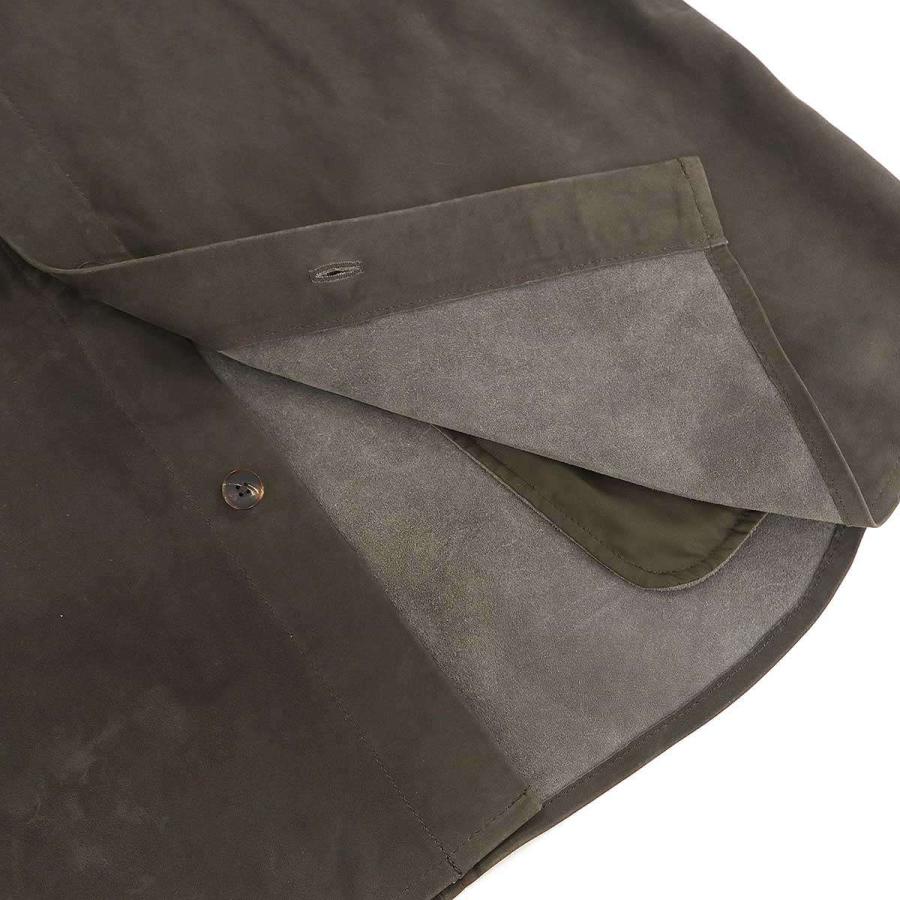 AURALEE（オーラリー） 24SS Calf Nubuck Shirt ヌバックレザーシャツ