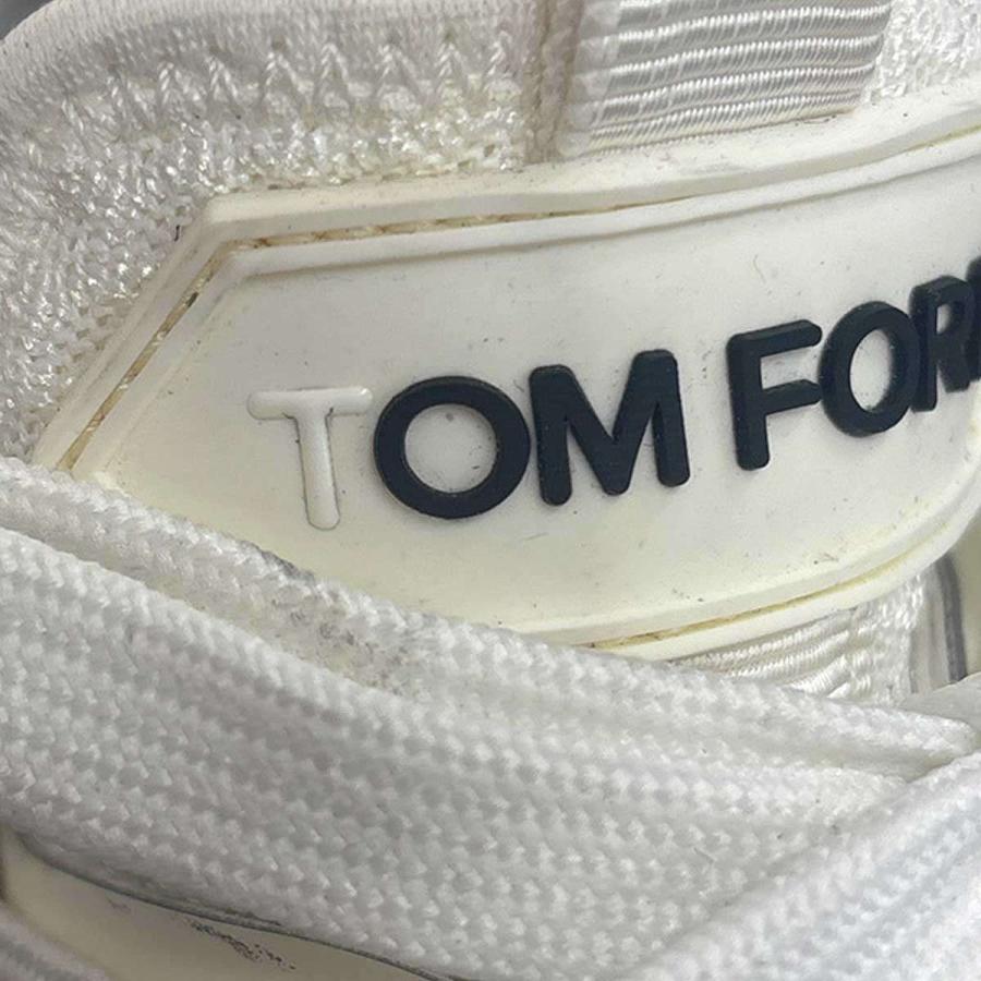 TOM FORD トム フォード JAGO ローカットスニーカー W2818N ホワイト 36 ITDC6NUDI1GK