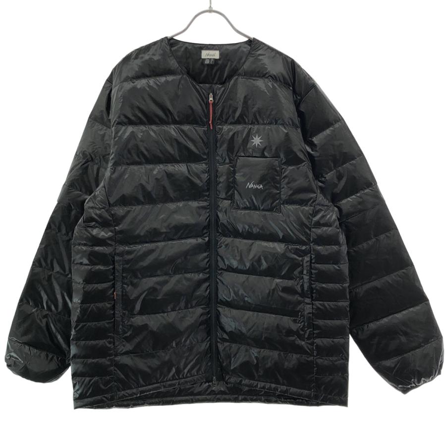 NANGA×GDC ナンガ ジーディーシー INNER DOWN CARDIGAN ダウンカーディガン  ブラック XL NANGA（ナンガ） NANGA×GDC ジーディーシー INNER DOWN CARDIGAN