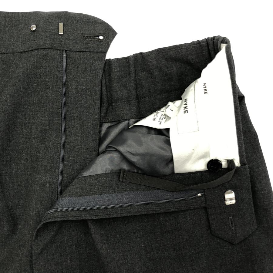 HYKE（ハイク） 24AW PR STRETCH STRAPLESS JUMPSUIT ジャンプスーツ