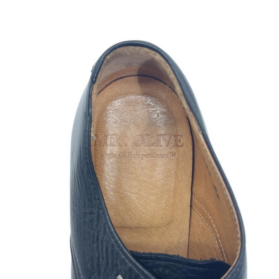 【美品】Mr.Olive ミスターオリーブ　ME-527 ウォータープルーフ MR.OLIVE（ミスターオリーブ） PLAIN TOE OXFORD SHOES ウォーター