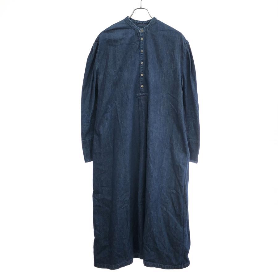 KAPITAL（キャピタル） バンドカラーデニムワンピース K20100P052