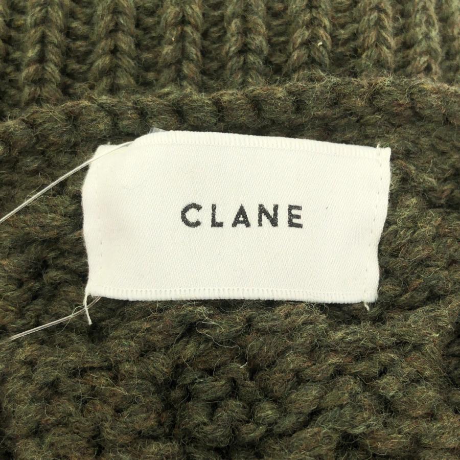 CLANE（クラネ） 18AW HAND CABLE SHORT KNIT TOPS ケーブルショート
