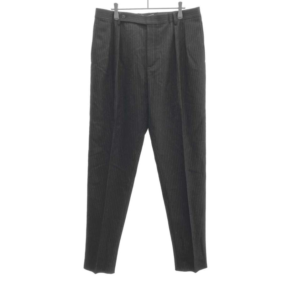 SAINT LAURENT PARIS サンローラン パリ 23AW ストライプウール
