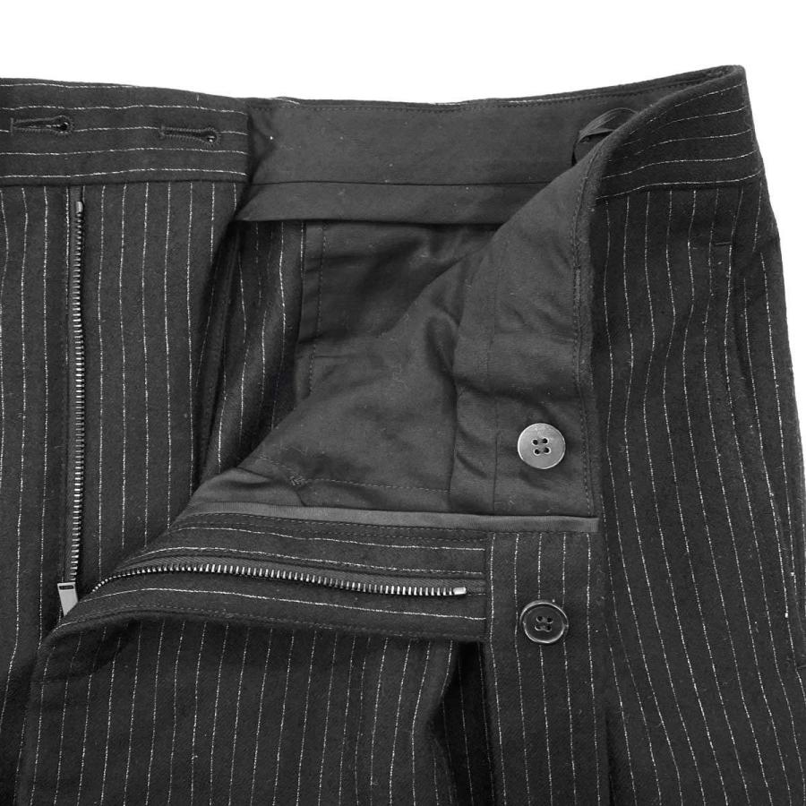 SAINT LAURENT PARIS サンローラン パリ 23AW ストライプウール