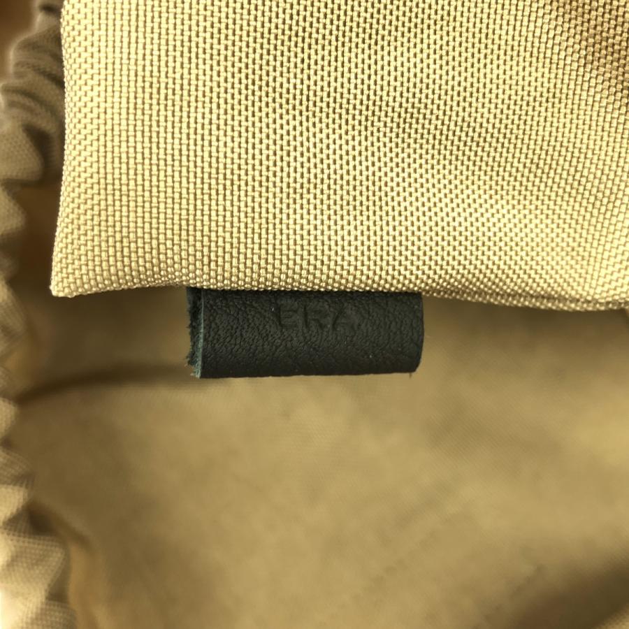 ERA. ヘルメットバッグ ベージュ ERA.｜SHUKUJU WOOL HELMET BAG [ 巾着バッグ・トートバッグ