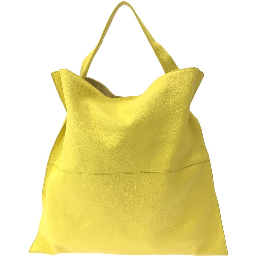 JIL SANDER（ジルサンダー） XIAO BAG レザートートバッグ イエロー 