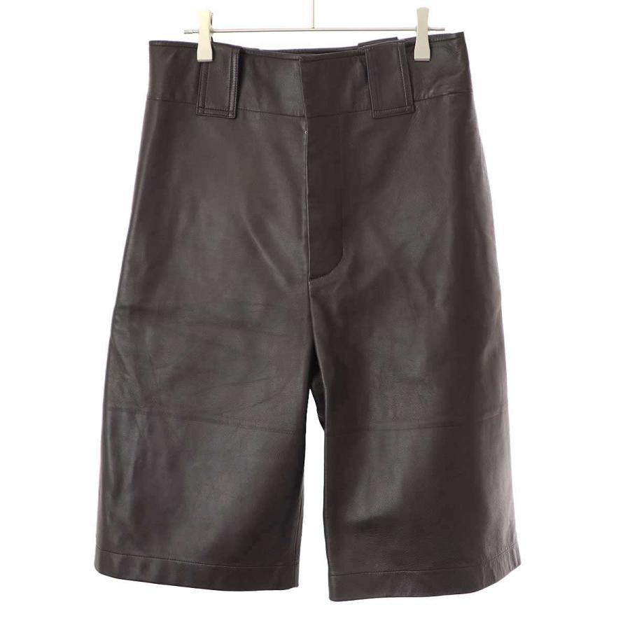 BOTTEGA VENETA（ボッテガ・ヴェネタ） 21AW ハイウエストラムレザー