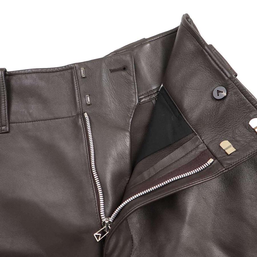 BOTTEGA VENETA（ボッテガ・ヴェネタ） 21AW ハイウエストラムレザー