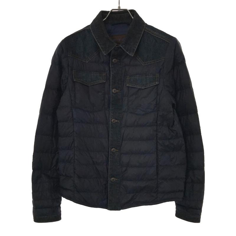 ETRO（エトロ） 15SS デニム切替 ダウンジャケット ネイビー S