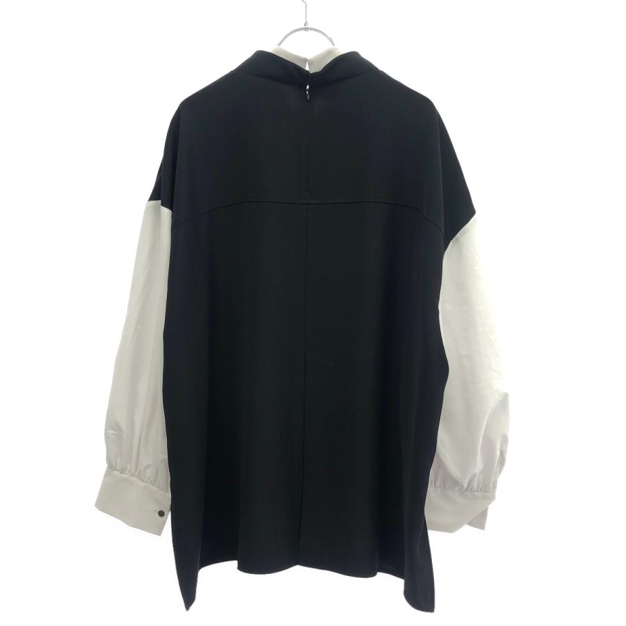 ENFOLD（エンフォルド） 25SS OFF NECK LAYERED PULLOVER オフネック