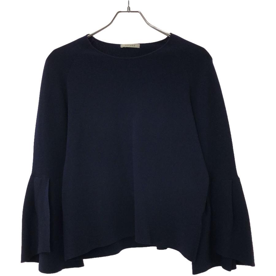 ADORE（アドーア） 19SS クリアヴィスコースフレアスリーブニット