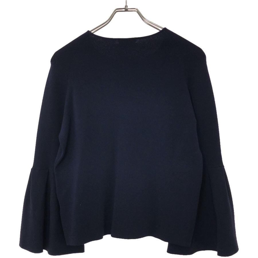【未使用　タグ付き】アドーア　クリアヴィスコース フレアスリーブ ニット　38 ADORE（アドーア） 19SS クリアヴィスコースフレアスリーブニット