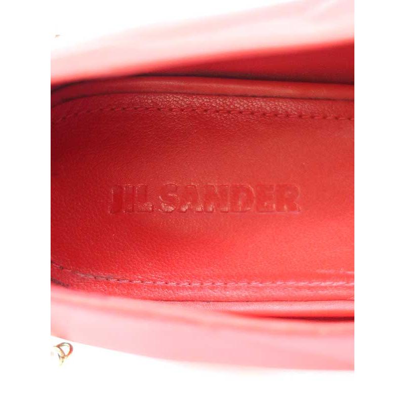 JIL SANDER ジルサンダー ポインテッドトゥメタルリングレザー JIL SANDER ジルサンダー ポインテッドトゥメタルリングレザー