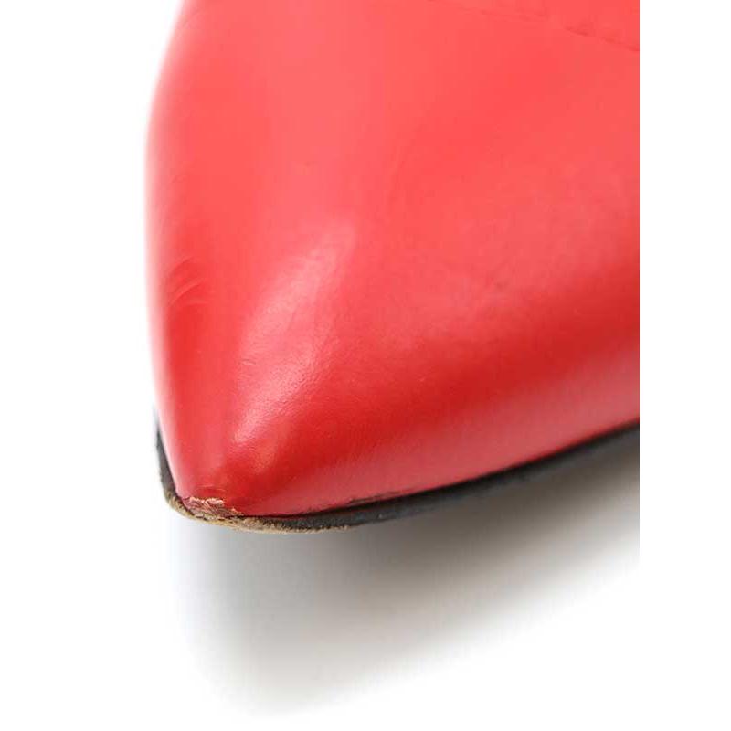 JIL SANDER ジルサンダー ポインテッドトゥメタルリングレザー JIL SANDER ジルサンダー ポインテッドトゥメタルリングレザー
