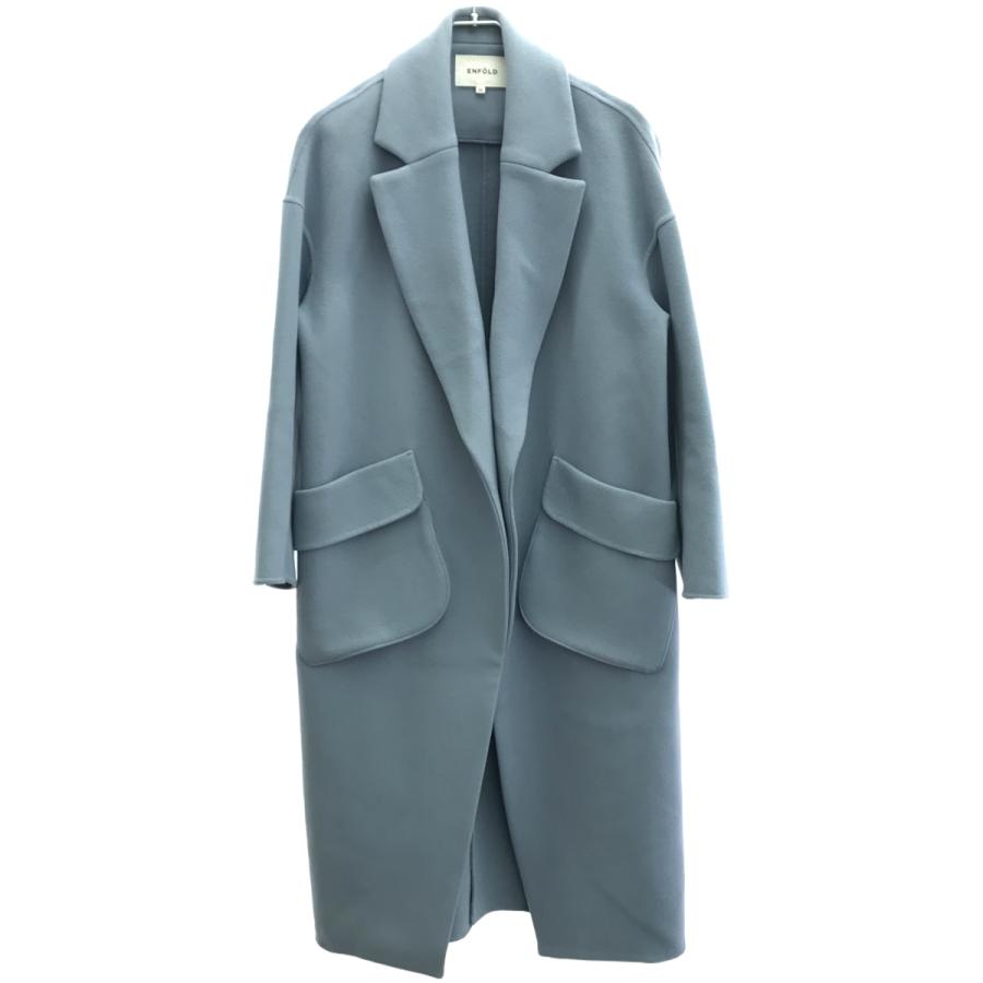 ENFOLD（エンフォルド） ダブルフェイス立体ポケットコート 300CA330