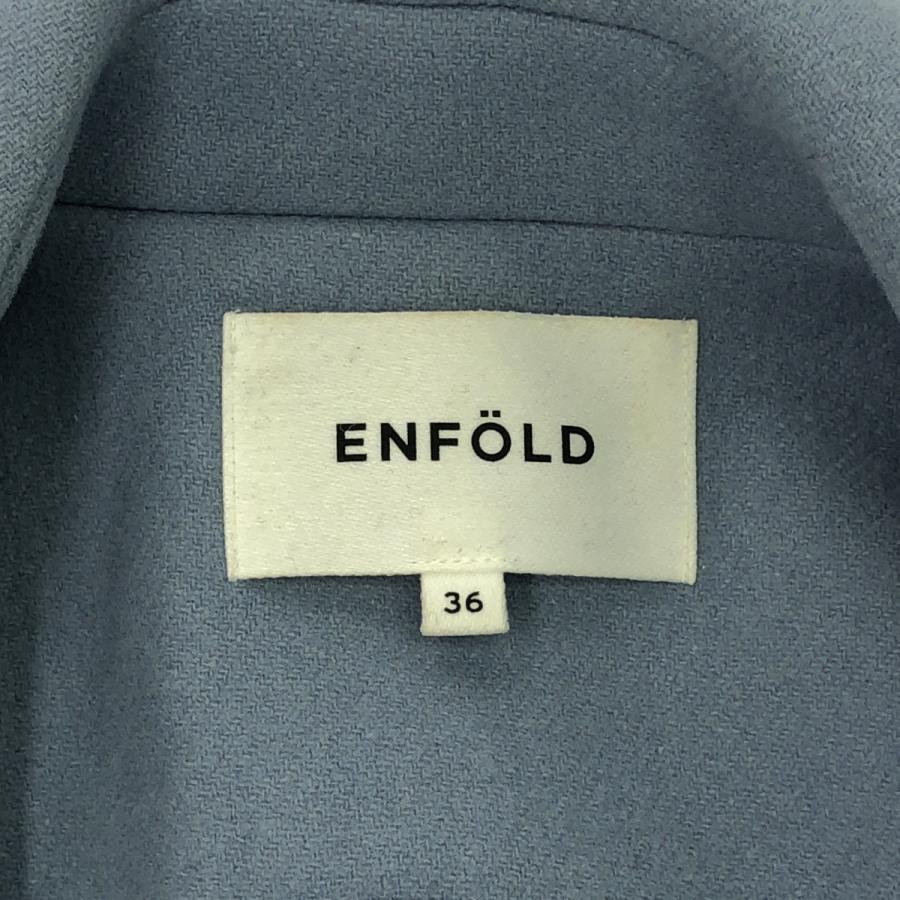 ENFOLD（エンフォルド） ダブルフェイス立体ポケットコート 300CA330