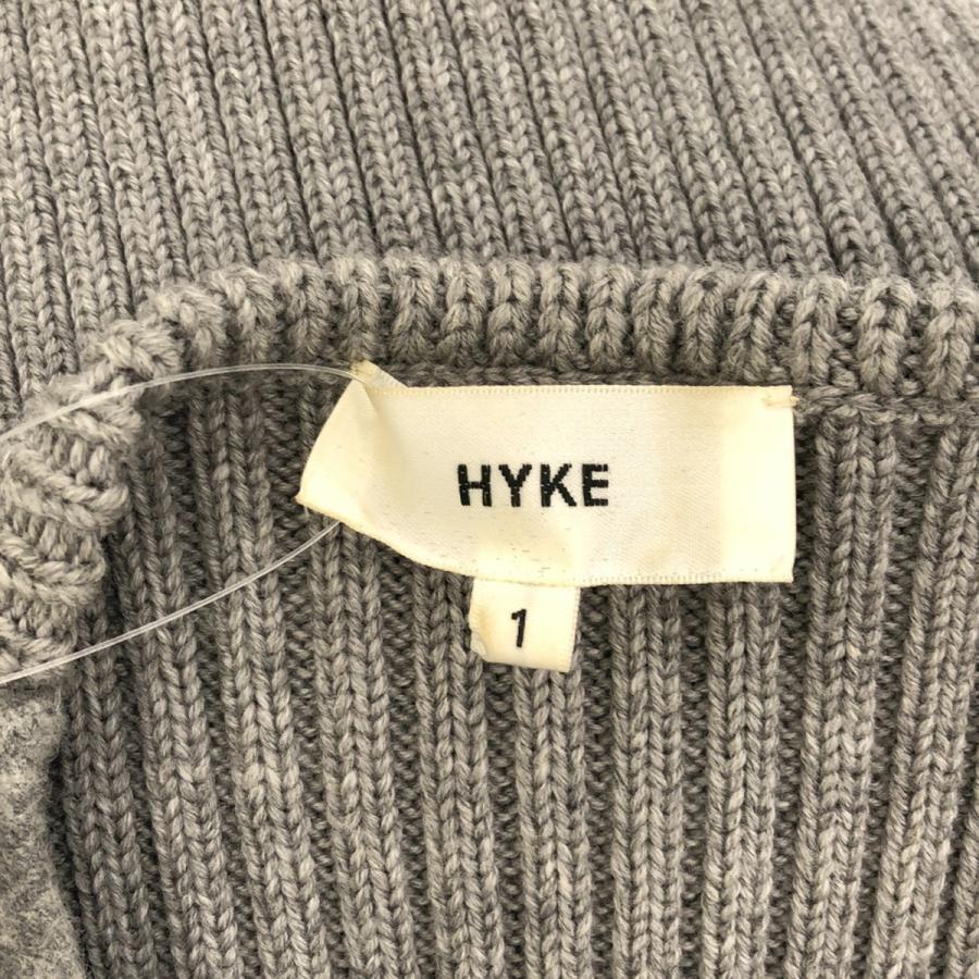 HYKE ハイク 15AW メルトンリブチュニックニットトップス 152-11056 
