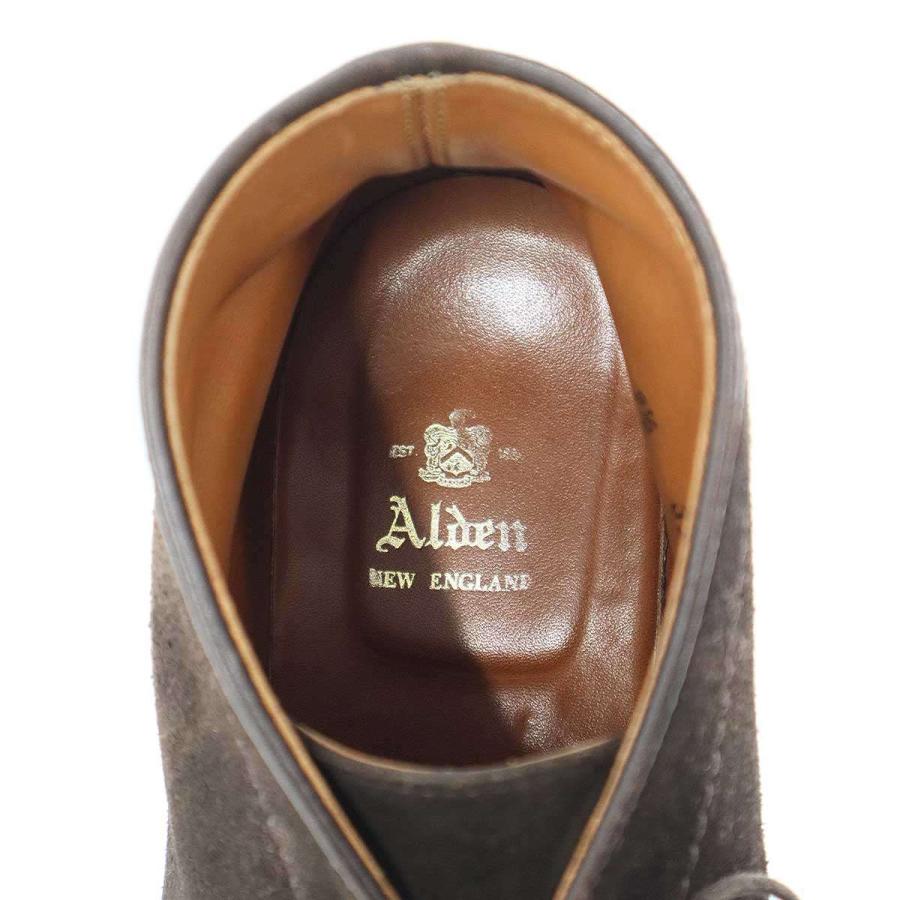 Alden オールデン スエードチャッカブーツ 104019 ブラウン 9 1/2 ALDEN（オールデン） スエードチャッカブーツ 104019 ブラウン 9 1/2