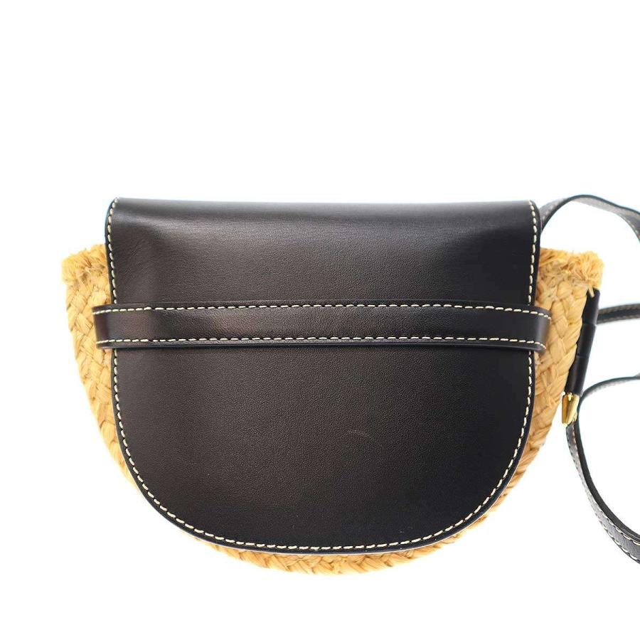 LOEWE ロエベ ゲートバッグ ミニ ラフィアショルダーバッグ ベージュ  