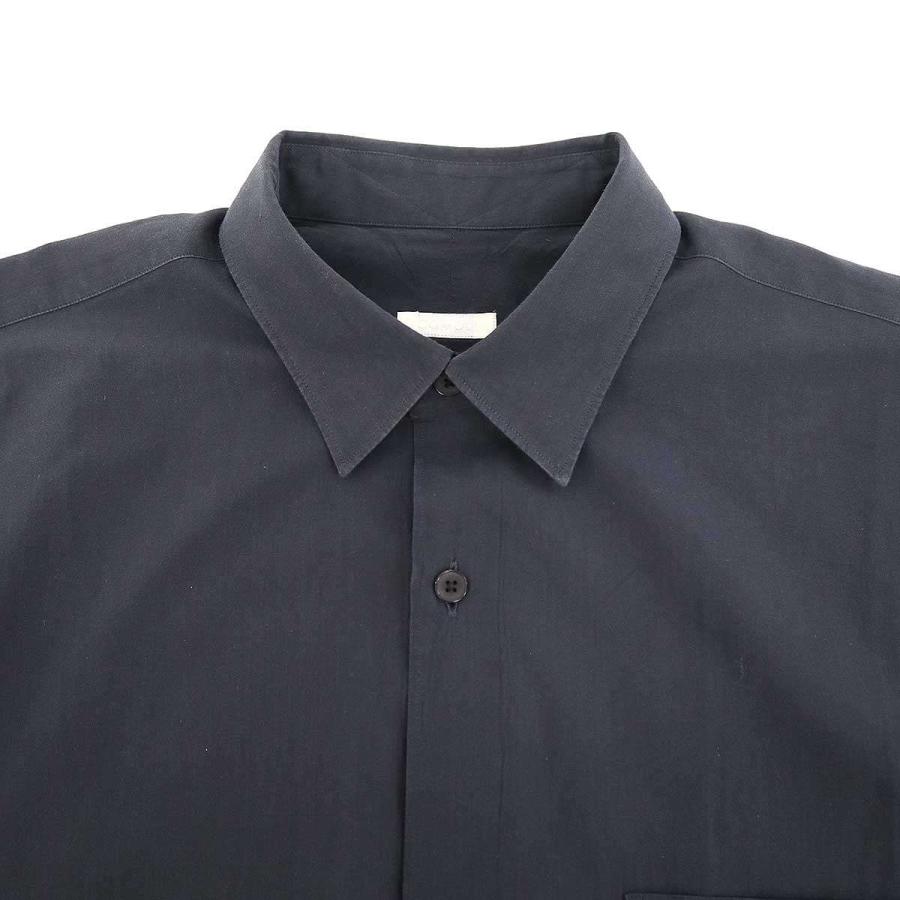 COMOLI（コモリ） 24SS コットンコモリシャツ Z01-02001 ネイビー 2