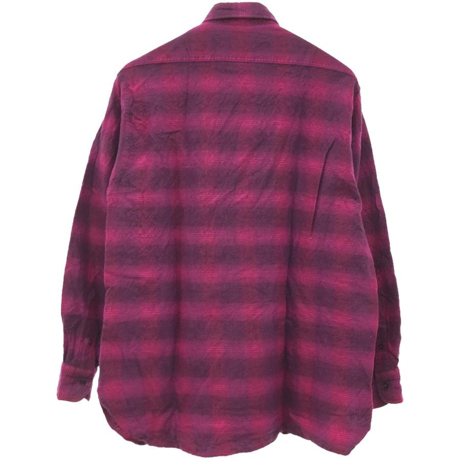 COMOLI コモリ 21AW ウールシルク ワークチェックシャツ U03 COMOLI コモリ 21AW ウールシルク ワークチェックシャツ U03