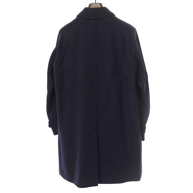 COMOLI コモリ 15AW CAVALIER MELTON BALCOLLAR COAT メルトンバル