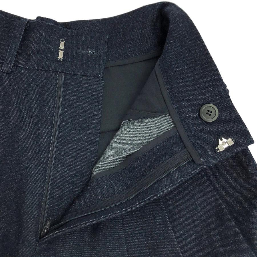 ETRE TOKYO エトレトウキョウ ハイウエストタックデニムパンツ  