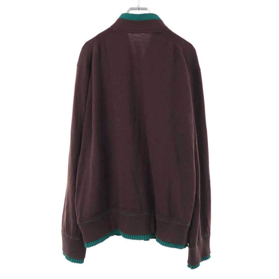sacai（サカイ） 25SS Cotton Cashmere Knit Cardigan コットン 