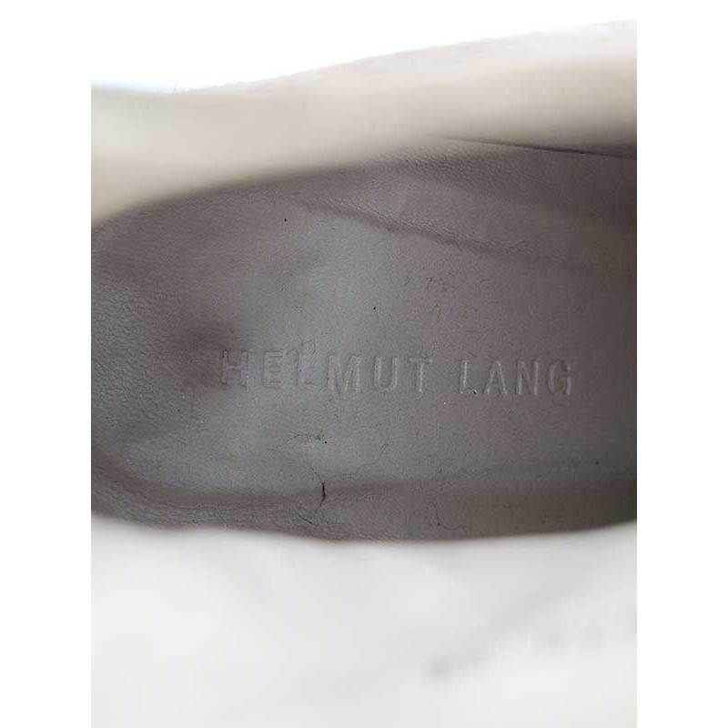 HELMUT LANG ヘルムート ラング バックジップスウェードヒール