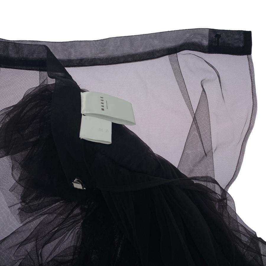 MARGE マージ 24SS Tulle decorative over skirt チュールスカート