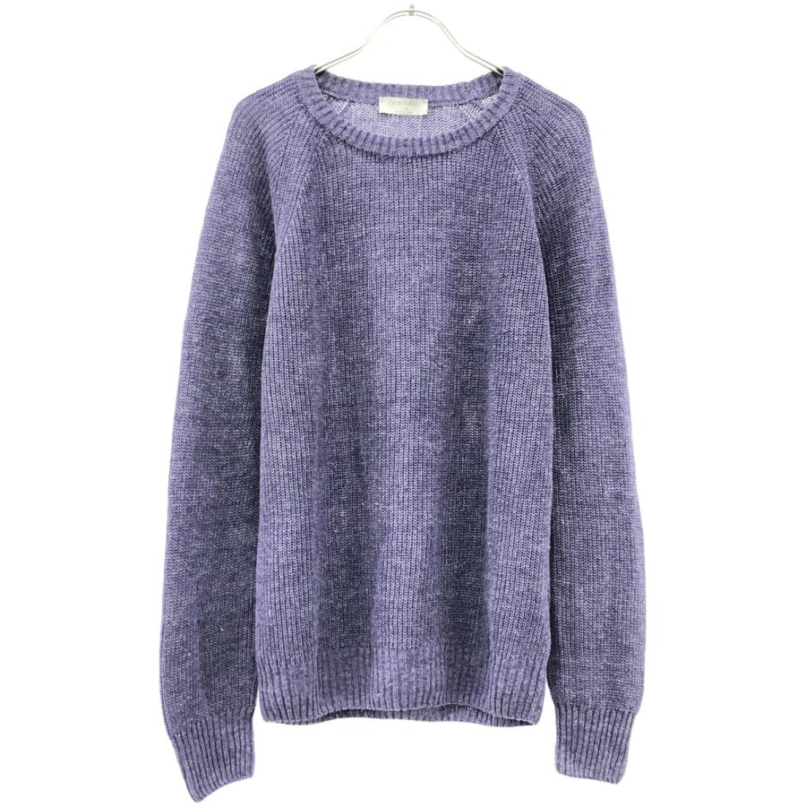 Gran Sasso（グランサッソ） LINO リネンクルーネックニットセーター 