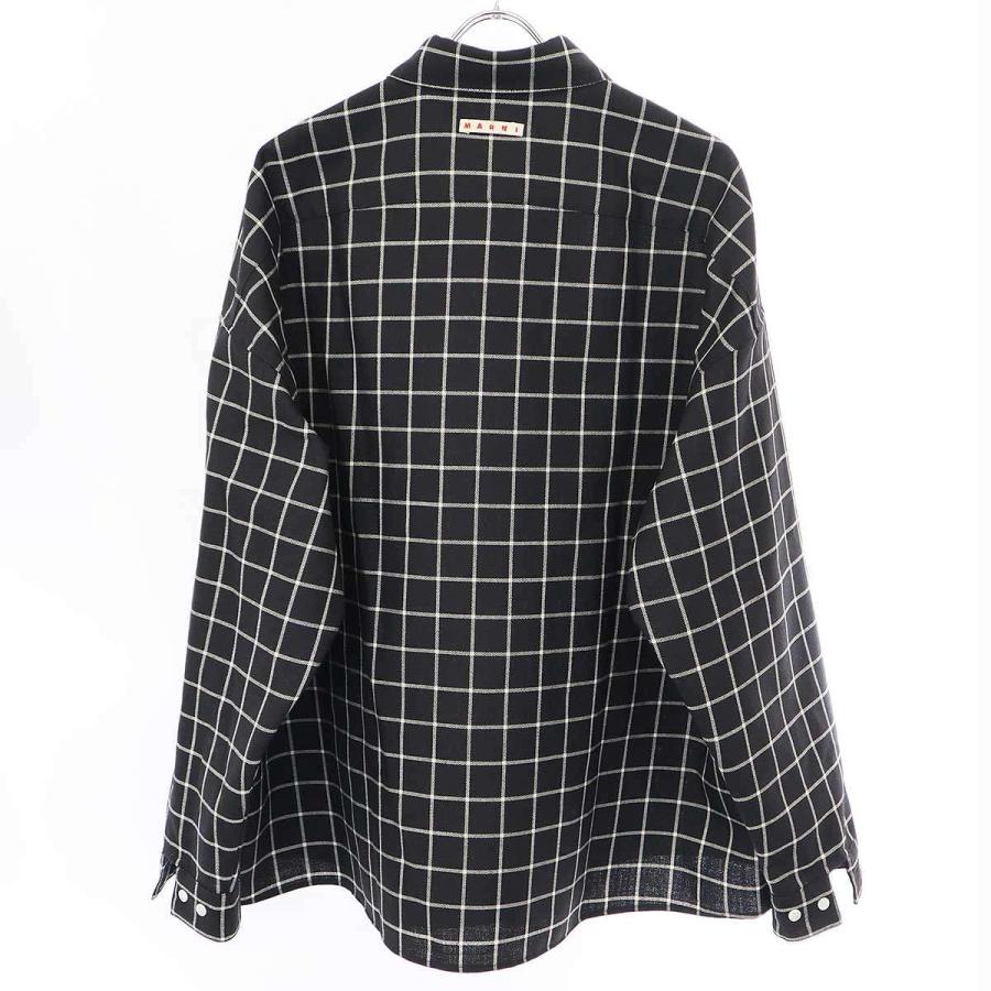 MARNI（マルニ） 23AW ウールチェックシャツ CUMU0061A3 UTWA01