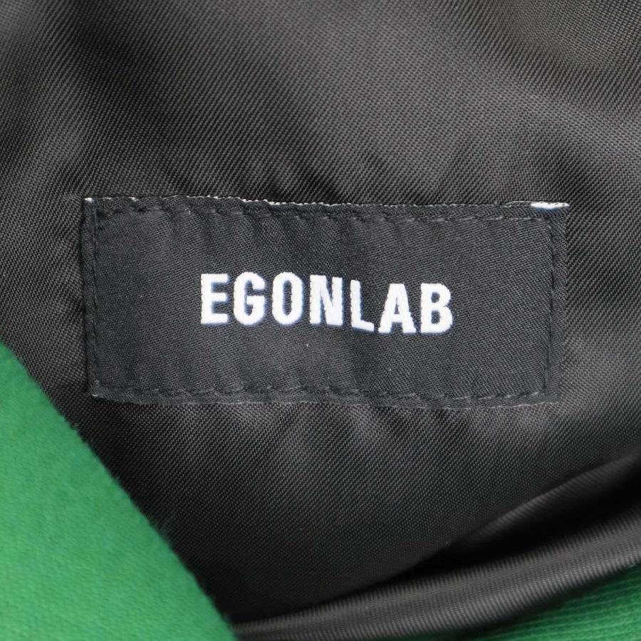 EGONLAB エゴンラボ 23SS PLEATED JACKET ウールプリーツベルテッド