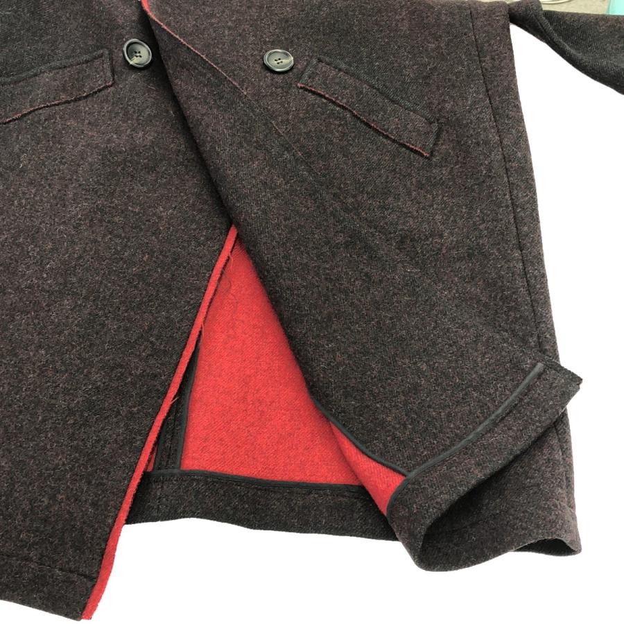 Y's（ワイズ） 15AW カットオフウールダブルチェスターコート YY-C01
