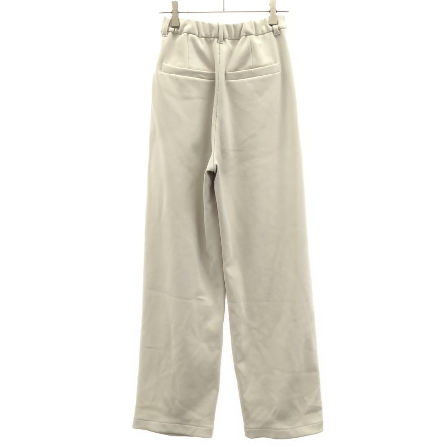 CLANE（クラネ） RIB STRIPE TUCK PANTS リブストライプタックパンツ
