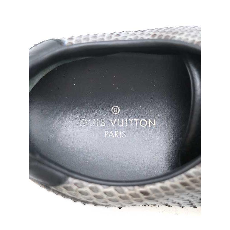 LOUIS VUITTON ルイヴィトン 17SS フロントローラインパイソンレザー  