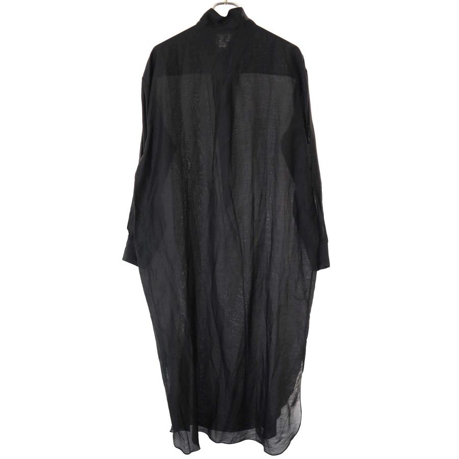 THE ROW ザ ロウ 22AW Atla Cotton-Blend Voile Midi Shirt THE ROW ザ ロウ 22AW Atla Cotton-Blend Voile Midi Shirt