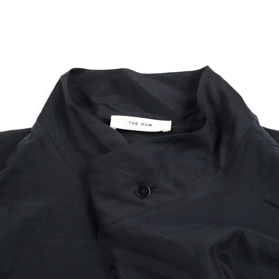 THE ROW ザ ロウ 22AW Atla Cotton-Blend Voile Midi Shirt THE ROW ザ ロウ 22AW Atla Cotton-Blend Voile Midi Shirt