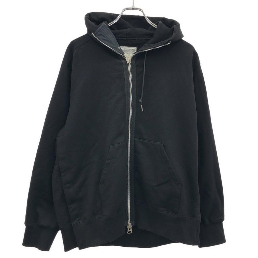 sacai（サカイ） 23SS S Sweat Jersey Zip Hoodie ジップアップ